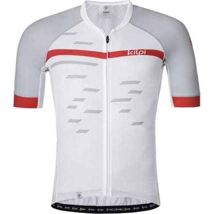 Kilpi Veneto Korte Mouwen Fietsshirt Wit,Grijs XS Man