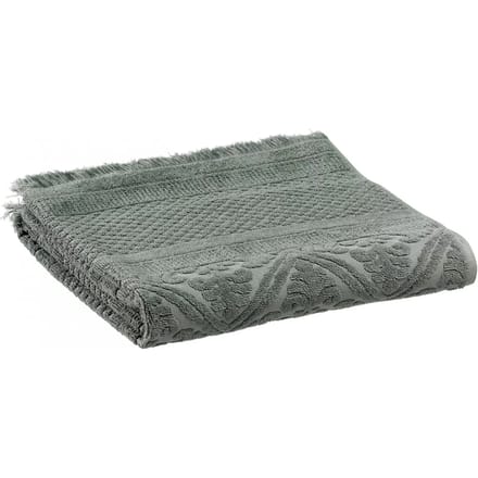 VIVARAISE - Effen badhanddoek Zoé Thym 70 x 140