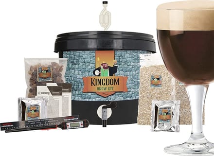 KINGDOM Bierbrouwpakket - 5 L Donker - thuisbrouwen – Vaderdag cadeau