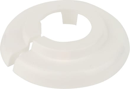 KIRCHHOFF PP Radiator Rozet - Wit, 15 x 10 mm - Voor 1/4" (10x)