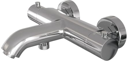 Brauer Chrome Edition - Opbouw Baddouche Thermostaatkraan - Chroom
