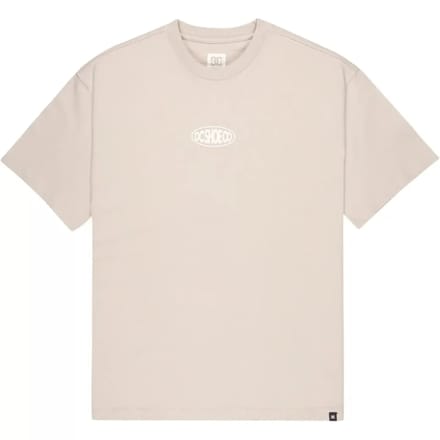 Dc Shoes Lectric T-shirt Met Korte Mouwen Beige S Man