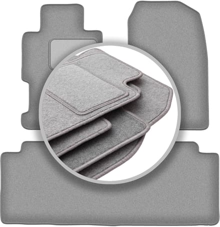 Grijze automatten voor: Honda Civic VII 5-deurs (2001-1007)