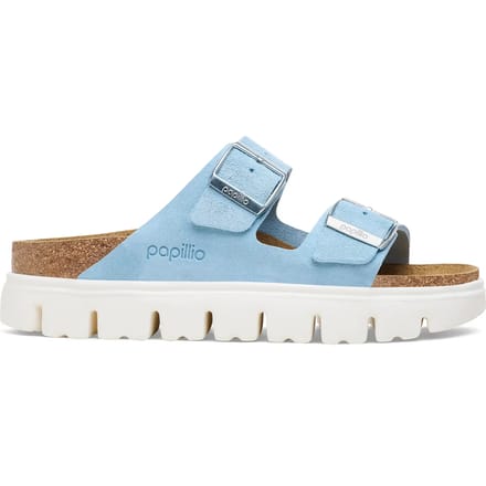 Dames muiltjes Papillio Arizona Platform Suede Leather
