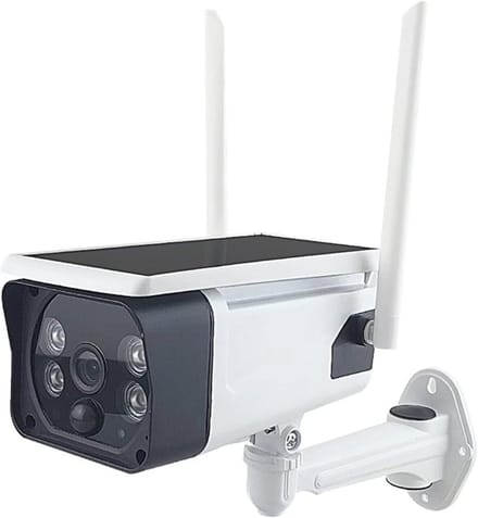 Bewakingscamera - WIFI Camera - Buiten Beveiligen - Zonnepaneel Opladen - IP67 Waterdicht - Zwart