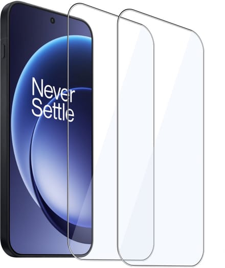 ChiGuard Screenprotector 2x geschikt voor OnePlus 15R Screenprotector - Beschermglas - Curved - GuardCover