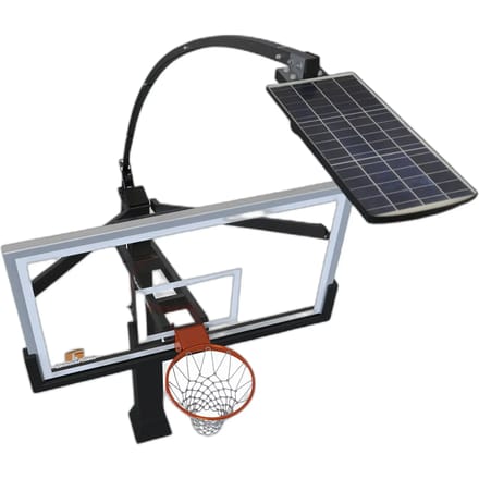 Zonne-energie lamp voor basketbalnet Goalrilla