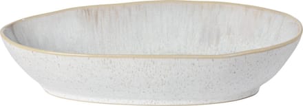 Costa Nova - servies - ovale schaal 32 cm - Eivissa zeeblauw - aardewerk - H 7,3 cm