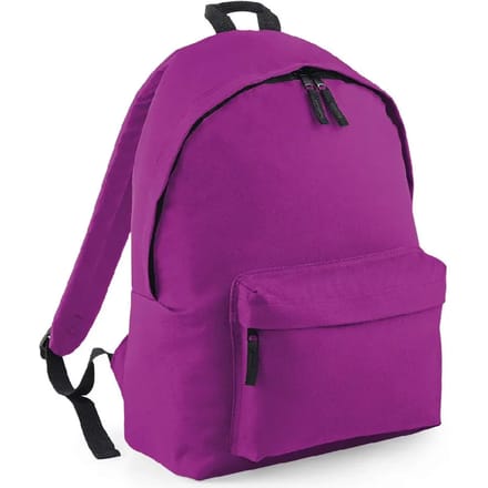 Original Fashion Backpack/Rugzak BagBase - 18 Liter Magenta