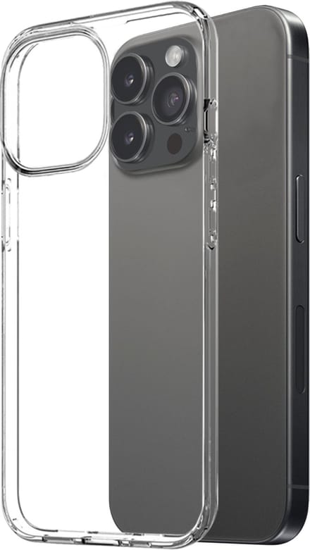 Silicone Hoesje Geschikt voor: iPhone 16 Pro Max - Soft Silicone - Transparant- ZT Accessoires