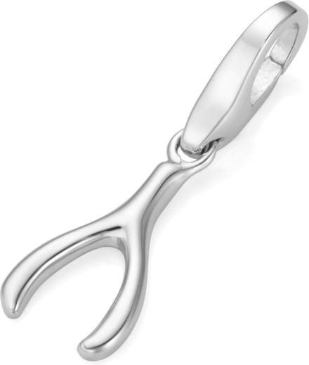 Bedel | charm | sterling zilver | wiggelroede | karabijn | hanger