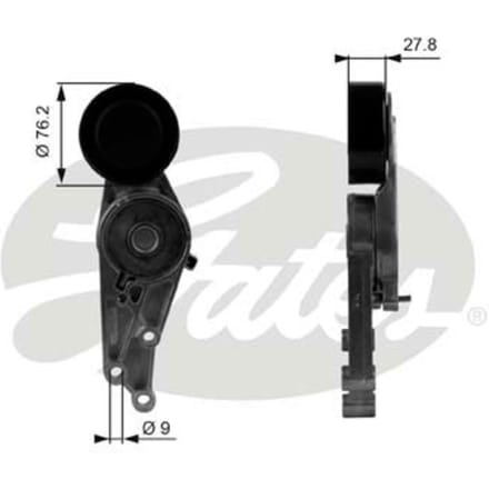 Spanpoelie, V-riem GATES T38207