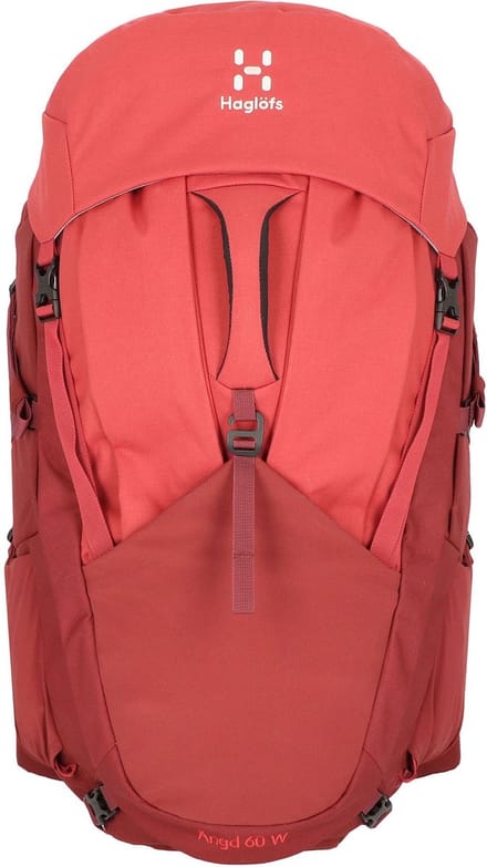 Haglöfs Ängd 60 B M-L rugzak 67 cm - light maroon red/brick red