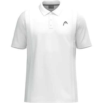 HEAD Club 25 Tech Polo Heren-Wit