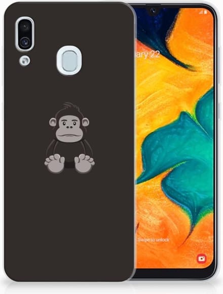 Samsung Galaxy A30 Telefoonhoesje met Naam Gorilla