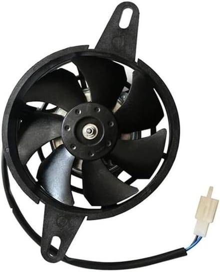 Motor Ventilator Motor - Koeler Onderdeel - Motor Koeling - Voor 50-250cc - 1x1x1 cm - Zwart