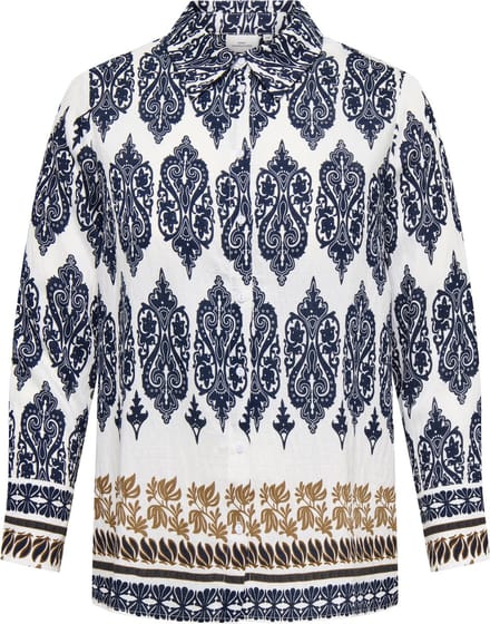 ONLY CARMAKOMA - CARHAVANA L/S SHIRT AOP - Meisjes - Blouses