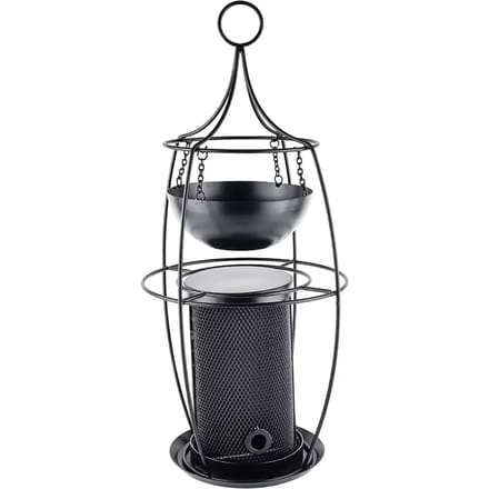 Vogelvoederhuisje met schaal Nobby Pet