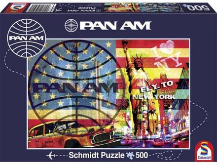 Schmidt Puzzel - Fly to New York