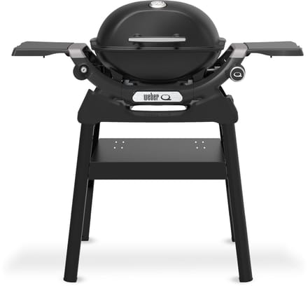Weber Q1200N gasgrill met compact stand zwart