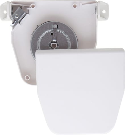 Kunststof bandopwinder dicht model / exclusief band wit 1 st.