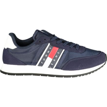Tommy Hilfiger Blauwe Polyurethaan Heren Sneaker
