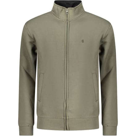 Coveri Moving Groene Katoenen Heren Sweatshirt
