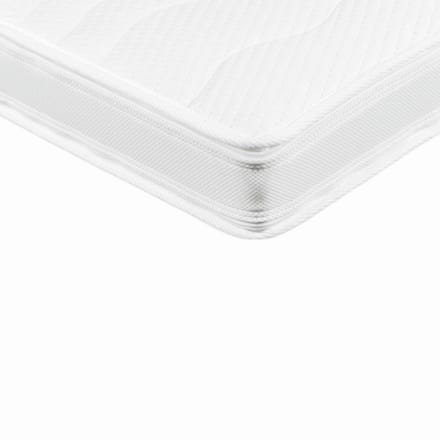Topmatras 160x200x11 3D – Afritsbare & Wasbare Hoes – Wit – Premium Slaapcomfort