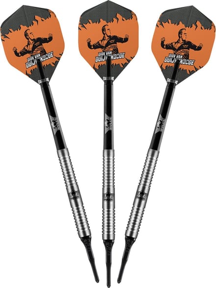 Bull's Dirk van Duijvenbode 90% - Softtip Dartpijlen - 18 gram