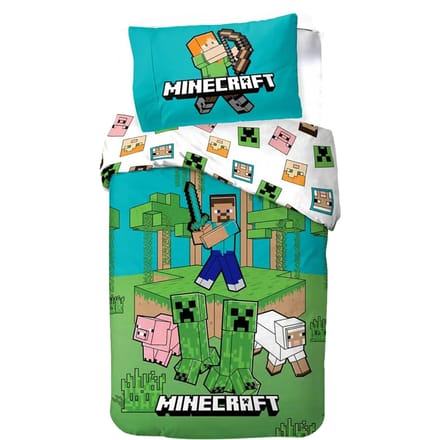 Minecraft dekbedovertrek
