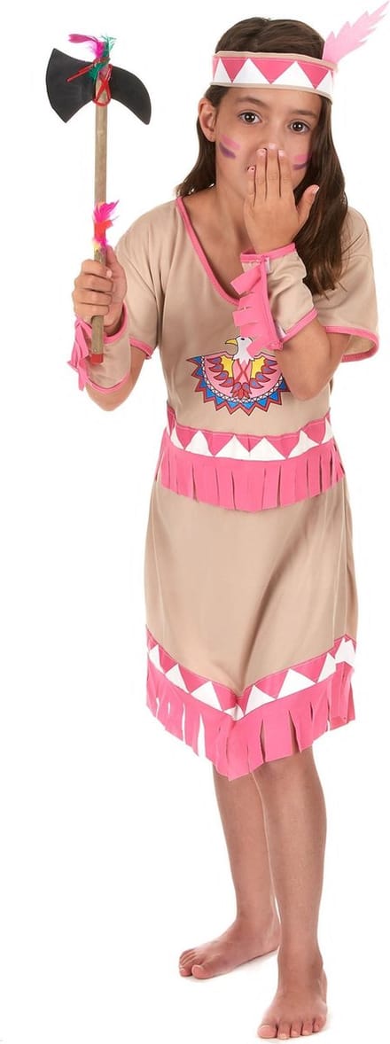 Indianen kostuum voor meisjes - Verkleedkleding - 122/134