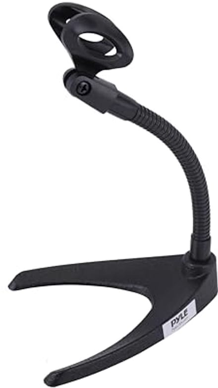 Desktop Microfoonstandaard met Zwanenhals - Stabiele U-Vormige Basis