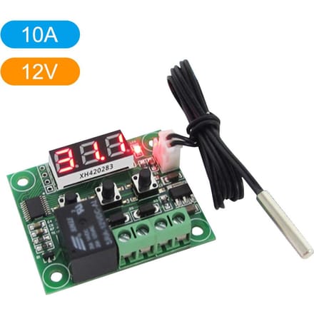 W1209 Digitale Temperatuurregelaar Board Micro Elektronisch Hoge Nauwkeurigheid NTC Sensor Temp Regeling 12V
