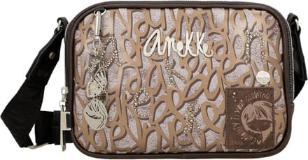 Anekke Schoudertas Hollywood 2 Compartment Crossbody Bag Multicolor Veelkleurig