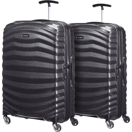 Samsonite Lite-Shock Spinner 69cm Duo Pack Black