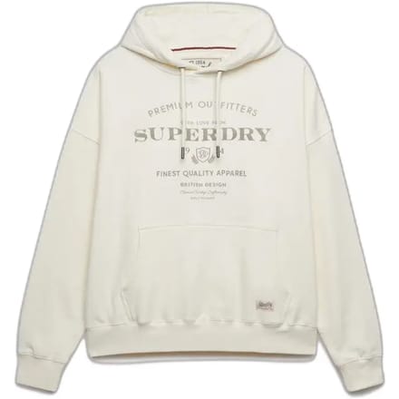 Dames Hoodie Superdry Luxe Casual Relaxed
