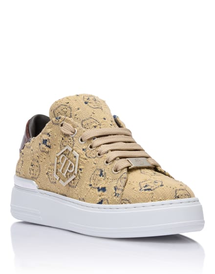 Low-Top Sneakers Jacquard Monogram