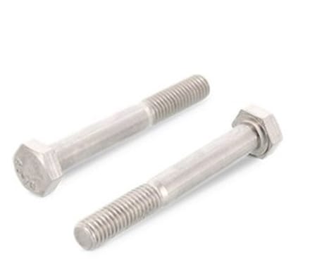 Bout Din931 M8X45Mm Rvs A4 zonder Moer - 100 stuks