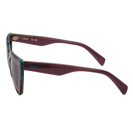 Vrouwen Cat Eye Zonnebril in Acetaat LJ783S