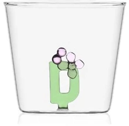 Ichendorf Greenwood Bloom Alphabet glas letter D