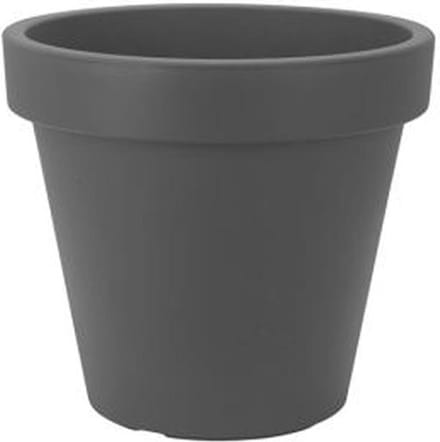 Kunststof Bloempot Antraciet Ø60 cm - Hoogte 52 cm