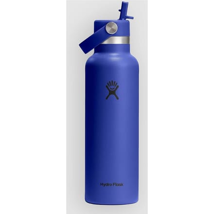 Hydro Flask Standard Mouth Flex Straw Cap Capri Blue thermosfles, 621 ml