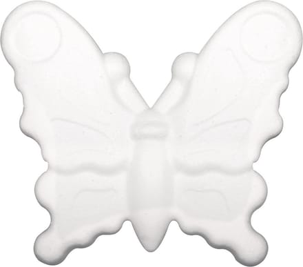 Rayher Hobby Piepschuim vlinder - 12,5 cm - styropor - hobby vormen/figuren - vlinders knutselen