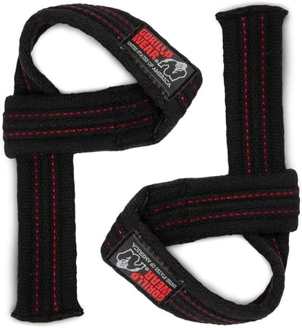 Hefbanden - Lifting Straps - Kracht Training - Extra Dik - 27.9 x 14.2 x 3.6 cm - Zwart