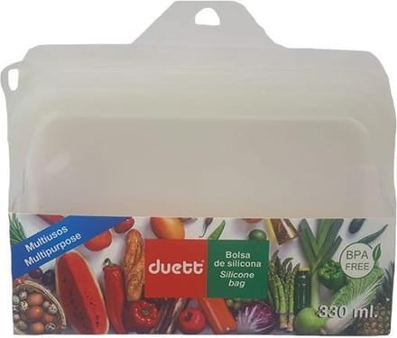 Duett Siliconen Vershoudzak - 330 ml - Duurzaam