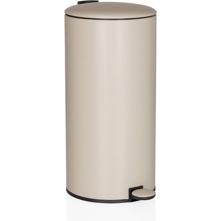 Afvalbak / prullenbak CLEAN STEP 2 30 l beige hjh OFFICE