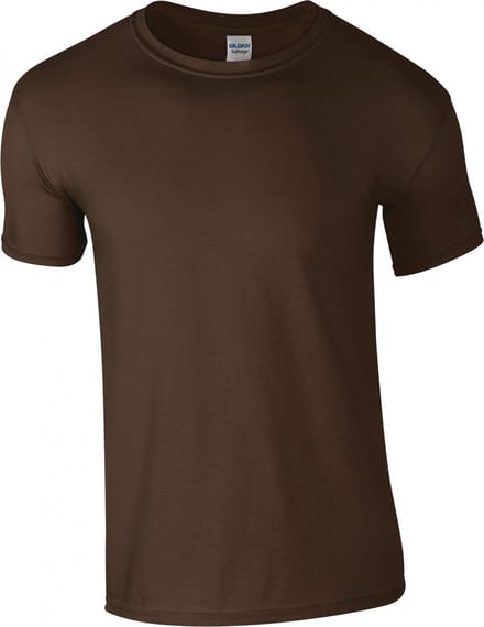 Gildan - Softstyle® Adult T- Shirt - Dark Chocolate - L