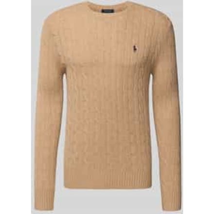Regular fit pullover van mix van wol en kasjmier
