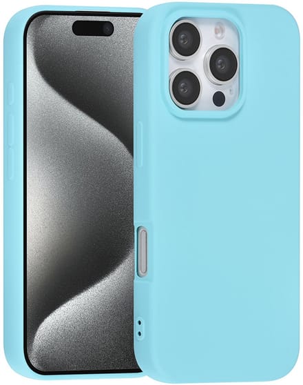 TUNIQ telefoonhoesje voor Apple iPhone 16 Pro - Backcover - Blauw