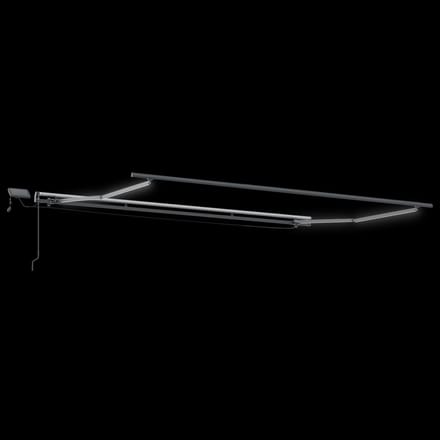 vidaXL - Uitschuifbare - luifel - Meerkleurig - 500 - x - 300 - x - 165 - cm